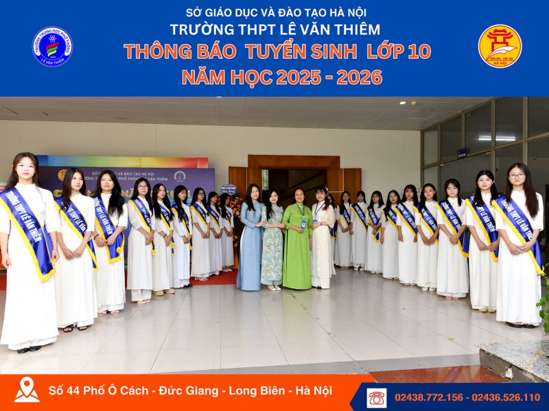 Thông tin quy trình đăng ký xét tuyển vào lớp 10 năm học 2025 - 2026